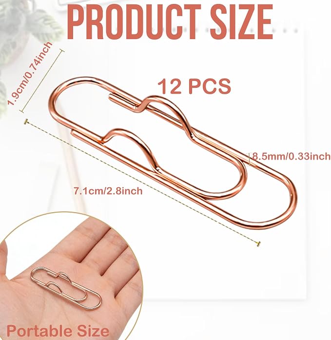 HINGTAI 12Pcs Pen Holder Clips - Image 2