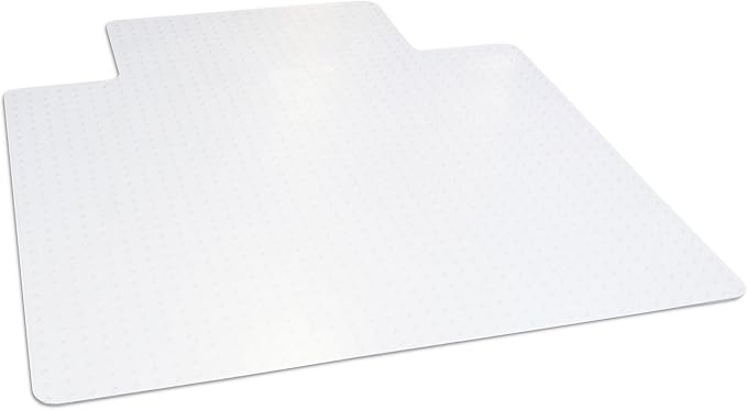 Dimex Office Chair Mat for Low‑Pile Carpet – 45" x 53" Clear Desk Floor by Dimex