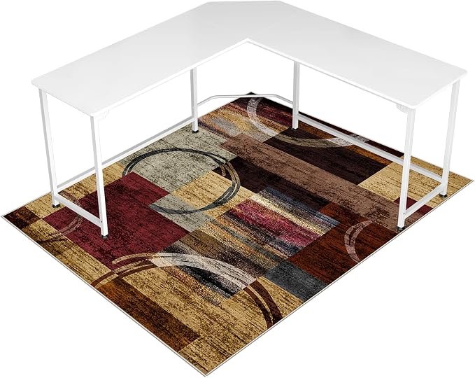 Office Chair Mat for Hardwood Floor&Tile Floor, Under Desk Rug for Rolling by LreedyMat