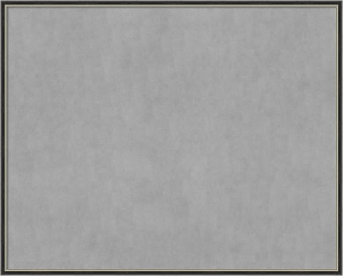 Amanti Art Black Framed Magnetic Board 33x41 X-Large Vision Board by AmantiArt
