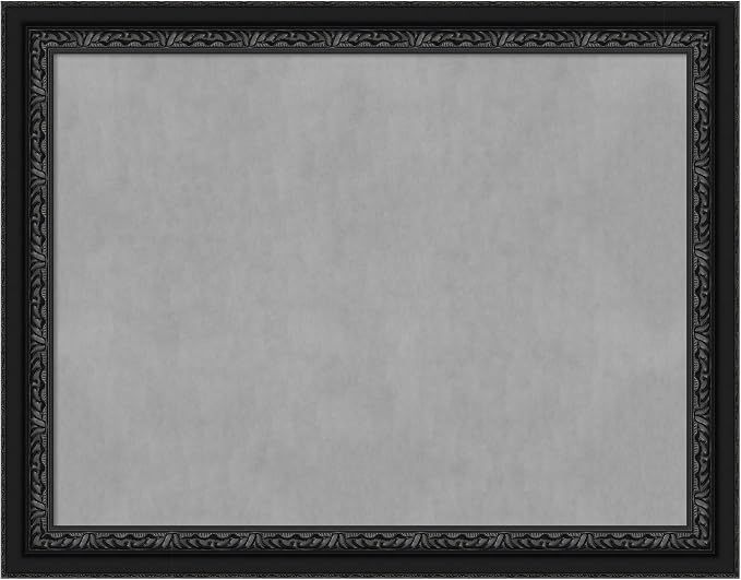 Amanti Art Black Framed Magnetic Board 22x28 Medium Vision Board by AmantiArt