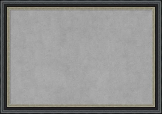 Amanti Art Black Framed Magnetic Board 19x27 Medium Vision Board by AmantiArt