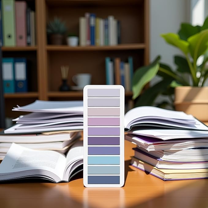 200 Pcs Sticky Index Tabs, Writable and Repositionable Book Flags Tabs Strip - Image 6
