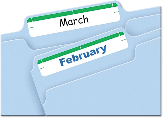Avery File Folder Labels on 4" x 6" Sheets, Easy Peel, Print or Write, 2/3" x - Image 2