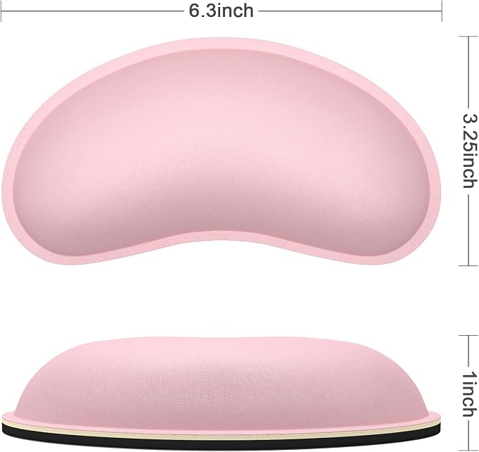 Dapesuom Mouse Wrist Rest, Cute Ergonomic Memory Foam Mouse Wrist - Image 6