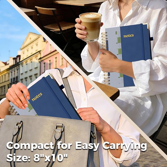 Line Hardcover Spiral Notebook - Image 8