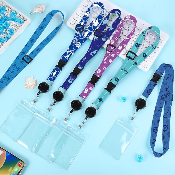 6 Pack Cruise Lanyards for ID Badges & Ship Cards - Image 7