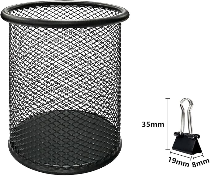 DSTELIN 96 Pack Mini Binder Clips 3/4-Inch Small Black Paper Clamps - Image 4