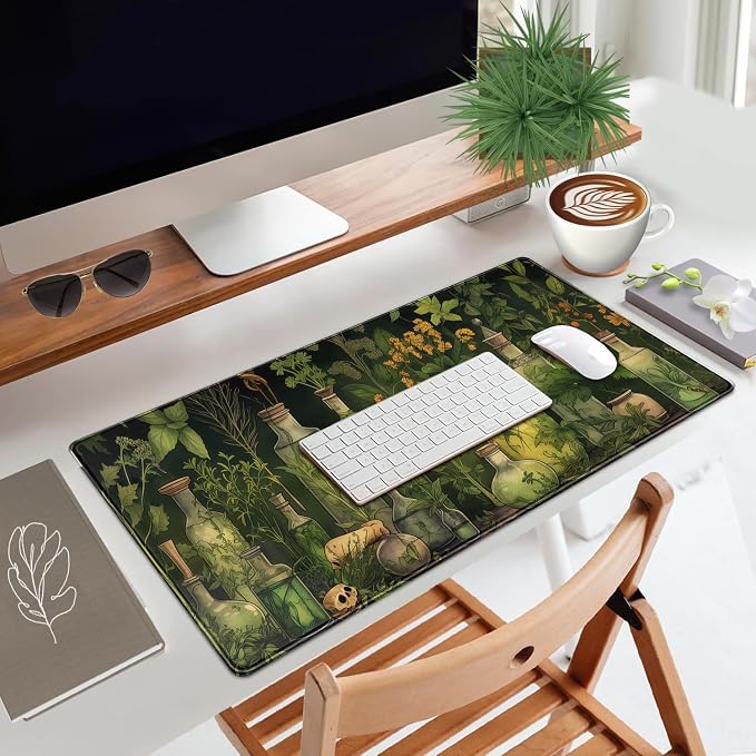 Green Enchanted Apothecary Desk Mat - Image 7