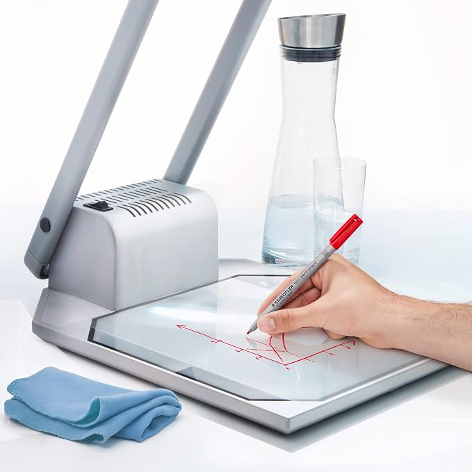 Staedtler Lumograph Non-Permanent, Wet Erase Marker Pens, Medium Tip Refillable - Image 5