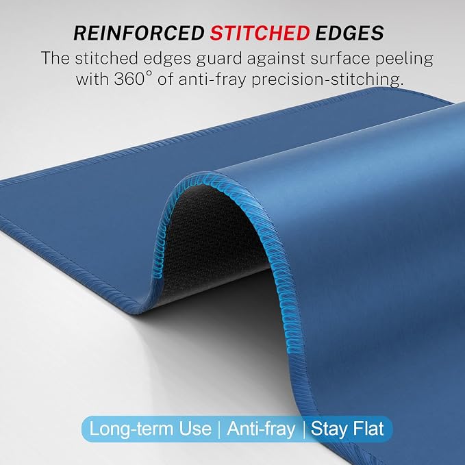 MROCO 3-Pack Mouse Pads, 30% Larger Surface, 8.5 x 11 in, Non-Slip Rubber Base - Image 3