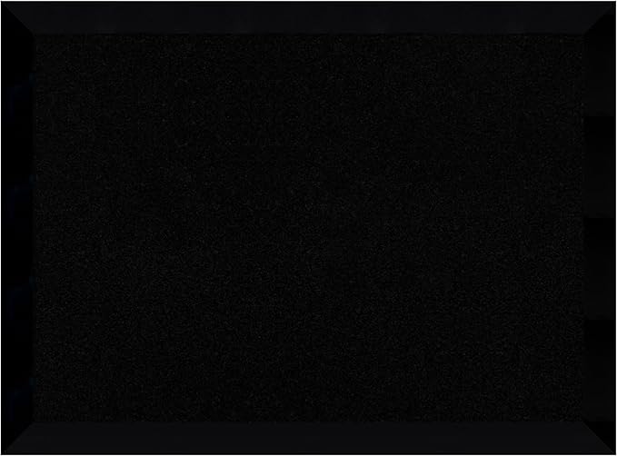 Amanti Art Black Cork Board for Wall, 23x31 Vision Board with Black Wood Frame, Medium Corkboard Office Decor for Home Organization, Modern Corkboard Pinboard to Display Items for Home Organization-DeskLoop Office