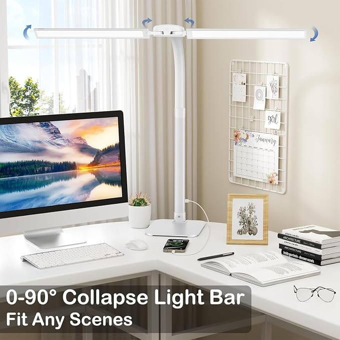 Desk Lamp with USB Charging Port - Image 2