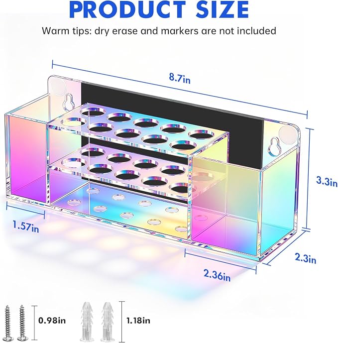 Magnetic Dry Erase Marker Holder - Image 7