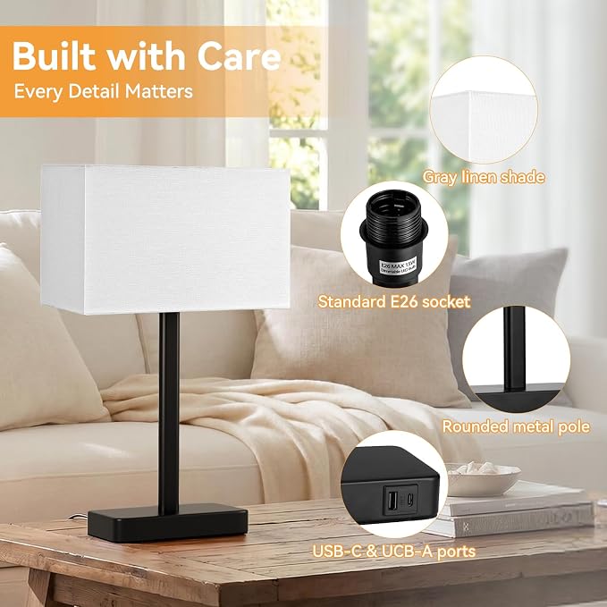Hong-in Touch Lamps for Bedroom - Image 7