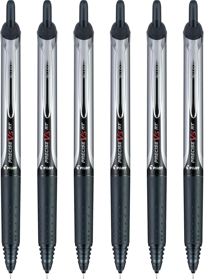 Pilot Precise V5 RT Refillable & Retractable Rollerball Pens, Extra Fine Point by PilotCorporationofAmerica