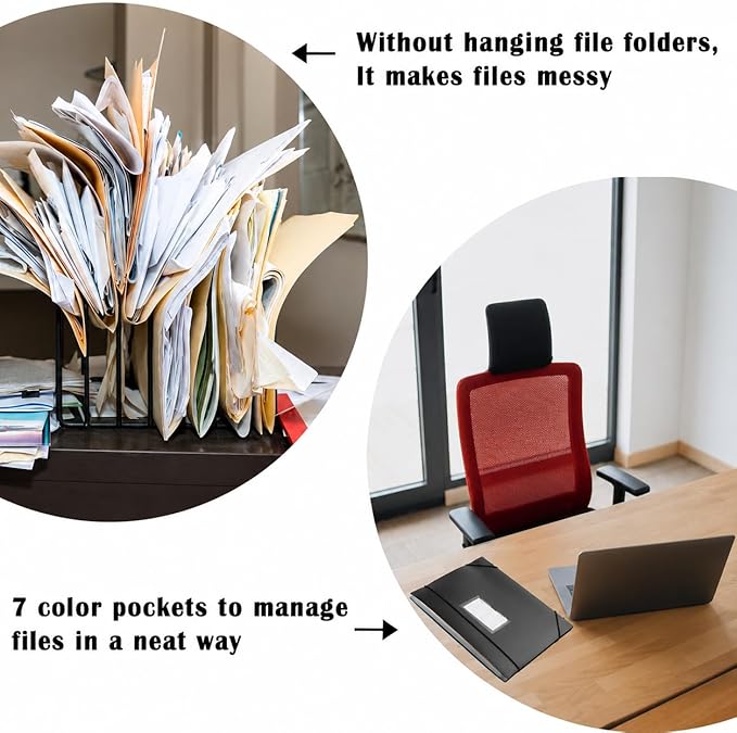 7-Pockets Hanging File Folder - Image 6