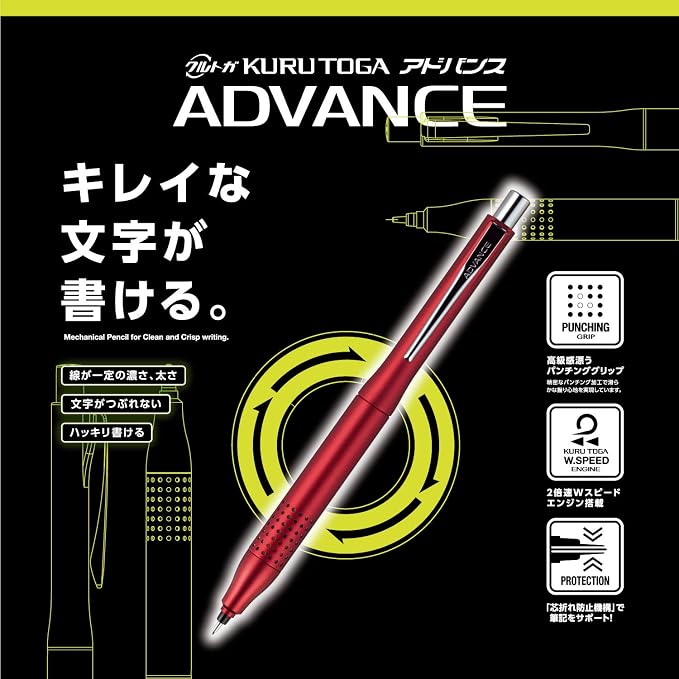 Uni Kurutoga Advance Upgrade Model 0.5mm Mechanical Pencil - Image 3