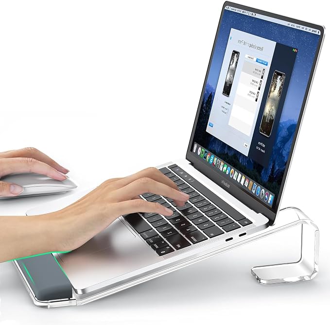 LOXP Acrylic Laptop Stand for Desk, Laptop Stand by LOXP