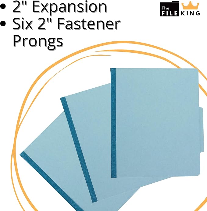 The File King Classification Folders 2 Dividers Letter Size - Image 4