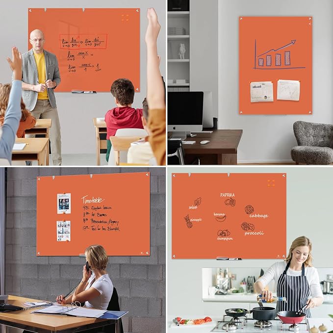 TSJ OFFICE Glass Dry-Erase Board - Image 6