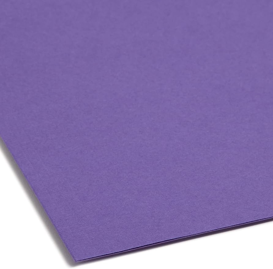 Smead Fastener File Folders, Reinforced 1/3-Cut Tabs, 2 Fasteners, Letter Size - Image 4