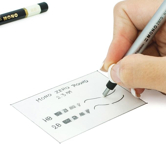 Tombow MONO Zero Eraser Refill, Round 2.3mm - Image 6