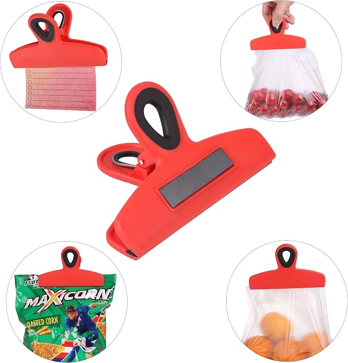 Mr. Pen- Magnetic Bag Clips, 4 Pack, Durable Plastic - Image 9