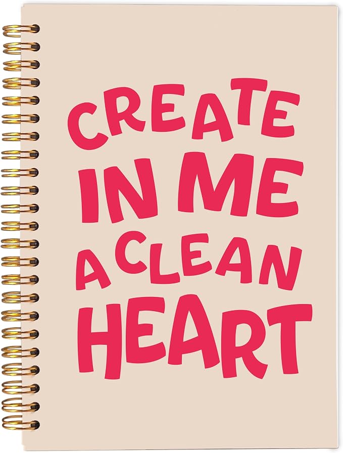 Ecezatik Pink Christian Notebook Journal, Prayer Notebook by Ecezatik