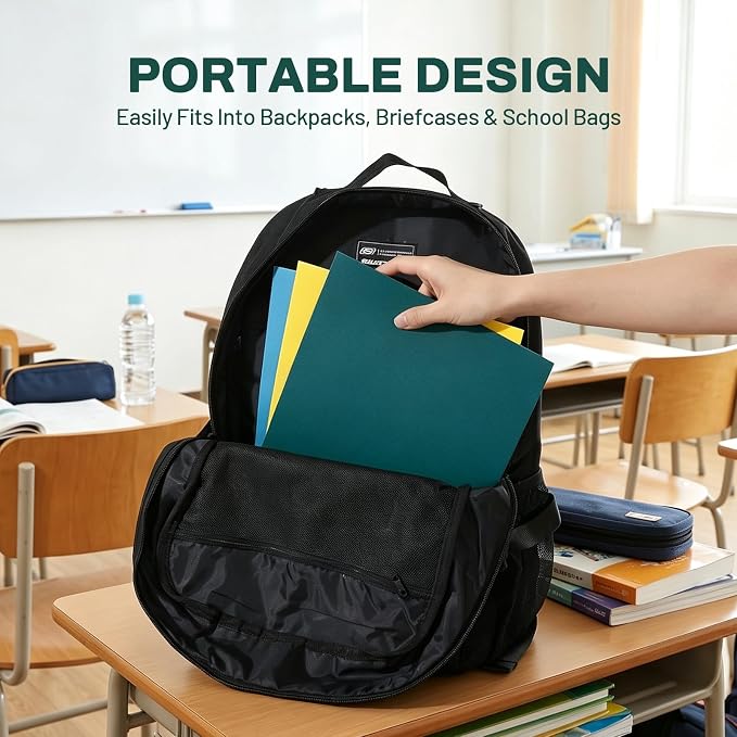 SUNEE Two Pocket Folders, 25 Pack File Folders - Image 7