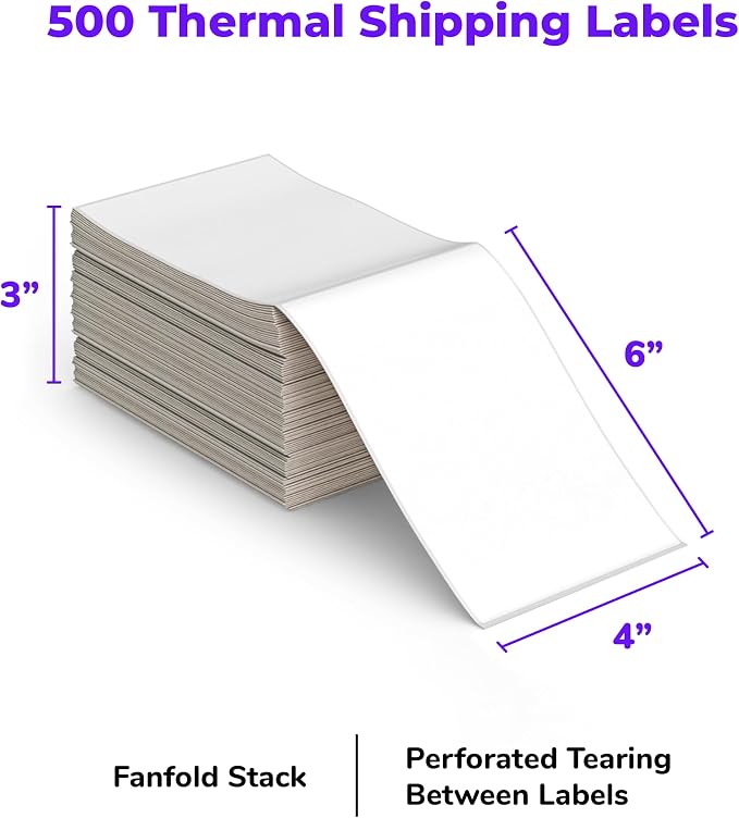 Rollo Direct Thermal Shipping Labels - Image 2