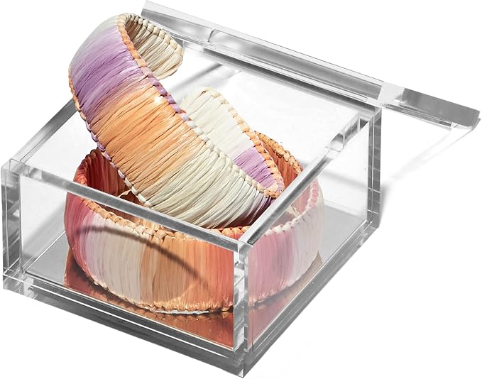 OfficeGoods Acrylic Desk Organizer w/Silver Base – Functional & Elegant Odds & - Image 6