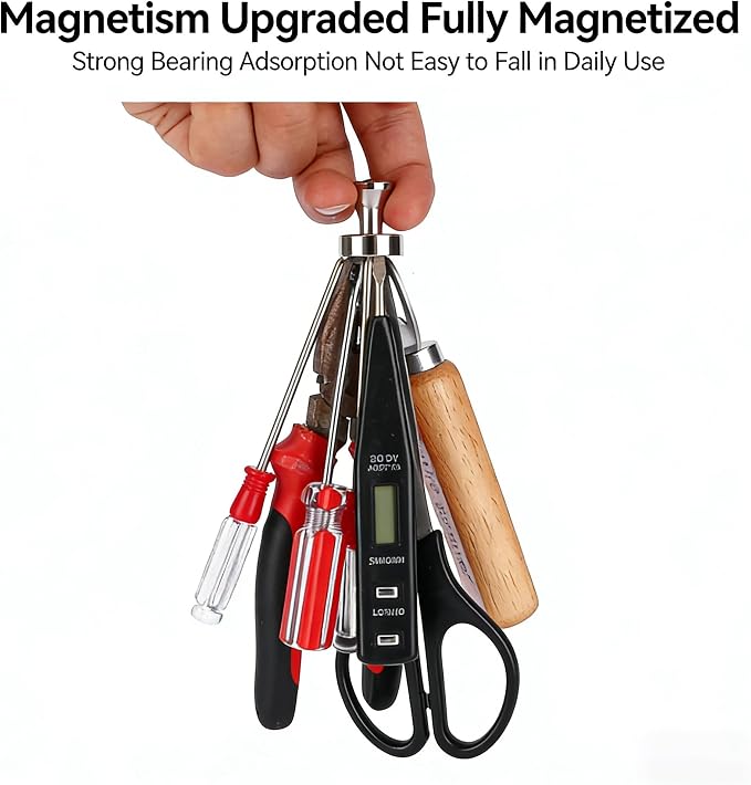 Strong Fridge Magnets, 20 x 25mm, Heavy Duty Magnetic Push Pins - Image 5