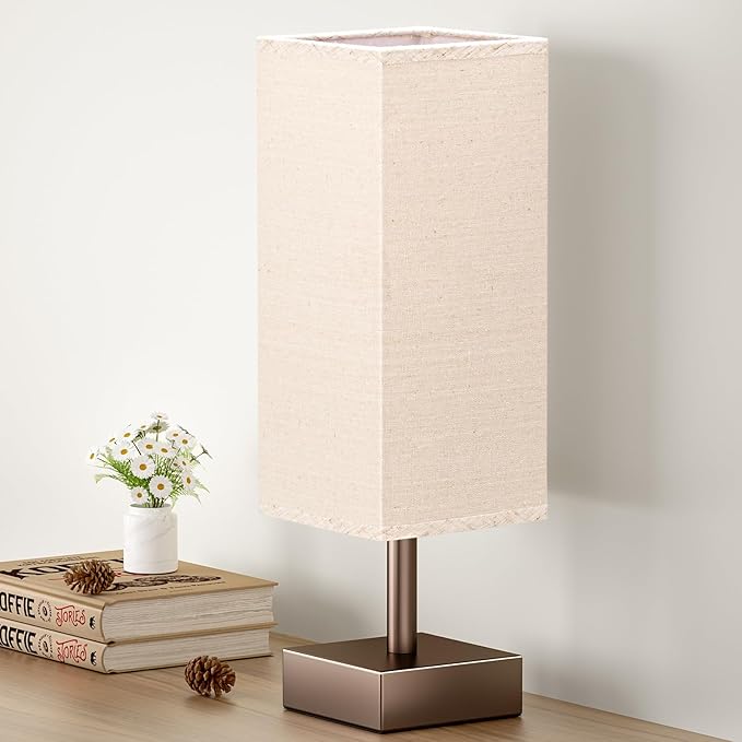 aooshine Brown Small Table Lamp by Aooshine