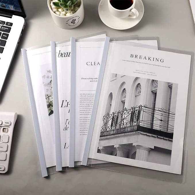 BBTO 100 Pcs Clear Report Covers - Image 7