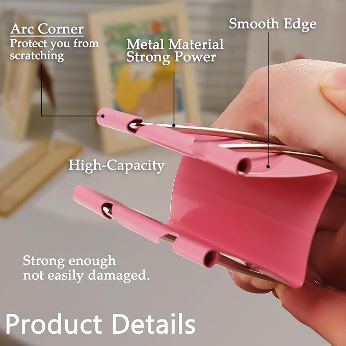 2.4-Inch Jumbo Colored Binder Clips - Image 3