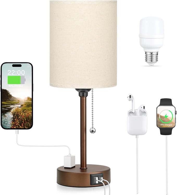 Dicoool Small Bedside Table lamp by DicooolDirect