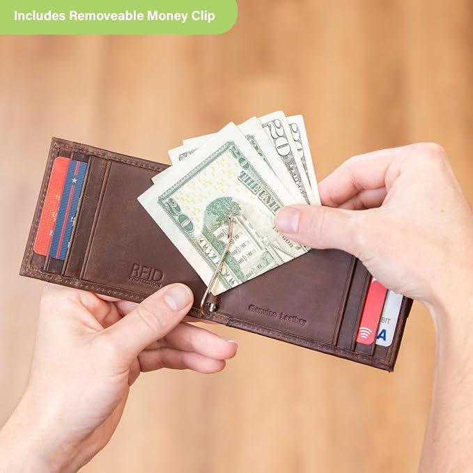 Team Sports America NCAA University of Mississippi Front Pocket Slim Wallet - Image 5