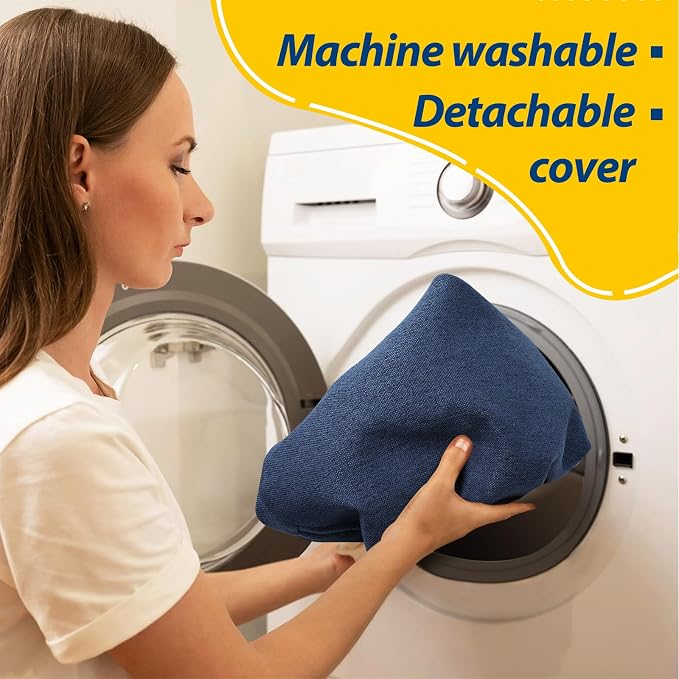 AAAAAcessories D-Shaped Chair Cushions, Machine-Washable Cover - Image 4