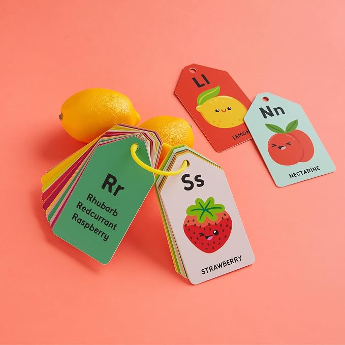Mudpuppy A is for Avocado — Ring Flashcards 26 Durable Double Sided Alphabet - Image 4