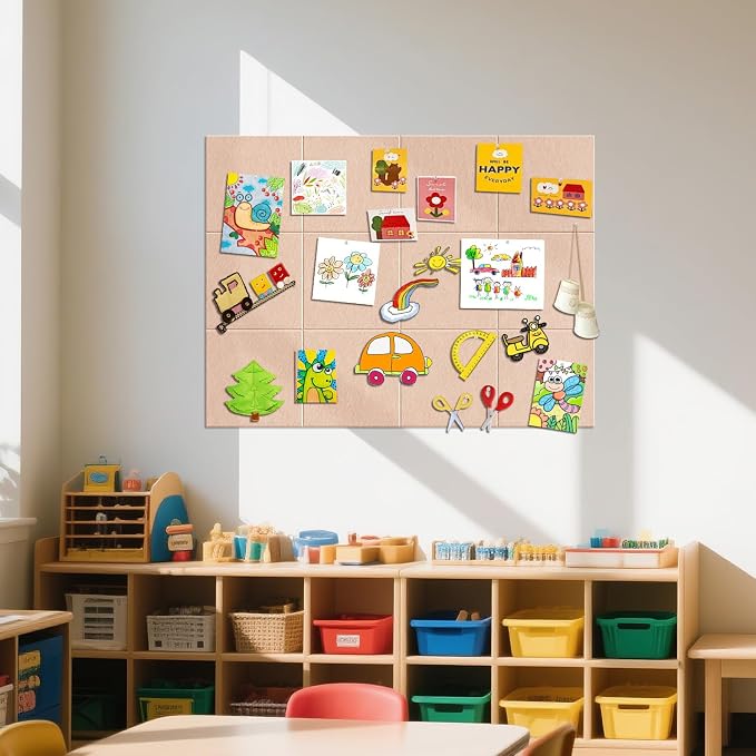 TSJOFFICE Large Cork Board for Wall - Image 7