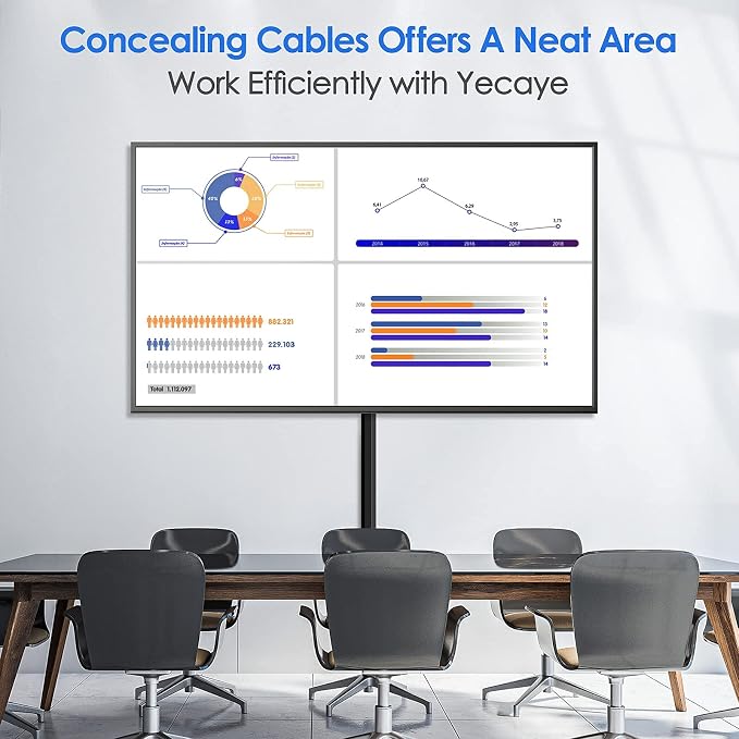 Yecaye 125in Cord Hider, Large Cord Covers - Image 7