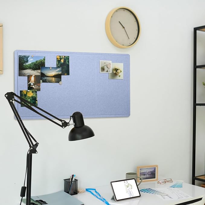 Lightomorrow Bulletin Board, 35 x 17 1/2 inches Felt Board - Image 8