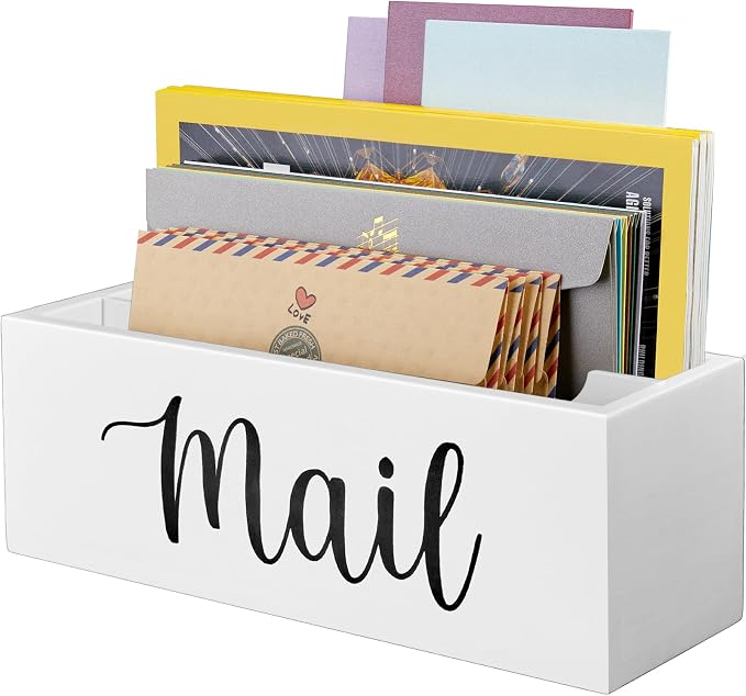 DRASTAR Mail Organizer, Mail Holder by EnhanceYourDailyLife