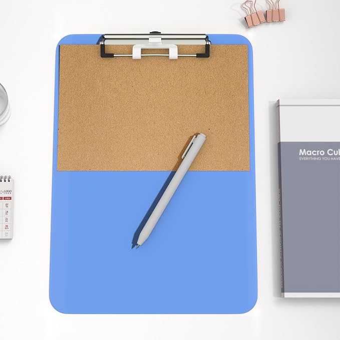 Hongri Plastic Clipboard with Pen Holder, Nurses and Women, Low Profile Clip - Image 8