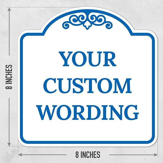 Custom Decorative Sign, Personalized Metal Sign - Image 3