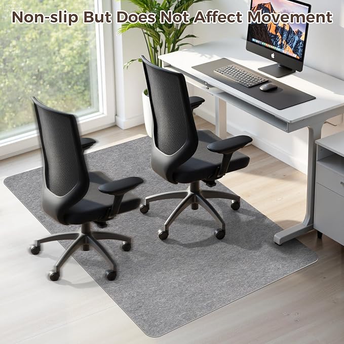 Office Chair Mat, Hard Floor Chair Mat Suitable - Image 2