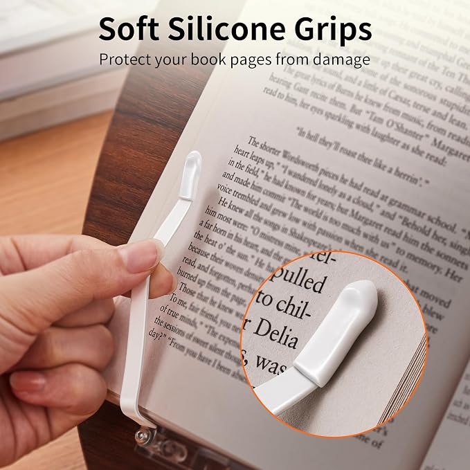 JARLINK Lap Beanbag Book Stand, Hands-Free Reading Pillow Stand - Image 8