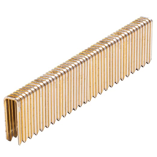 1000-Count 1 Inch Length, 18 Gauge 1/4 Inch Narrow Crown Staples, Heavy Duty by SITLDY
