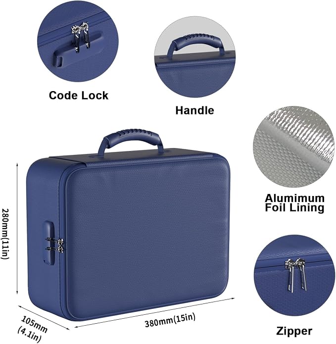 DocSafe 5200°F Fireproof Document Organizer Box - Image 6